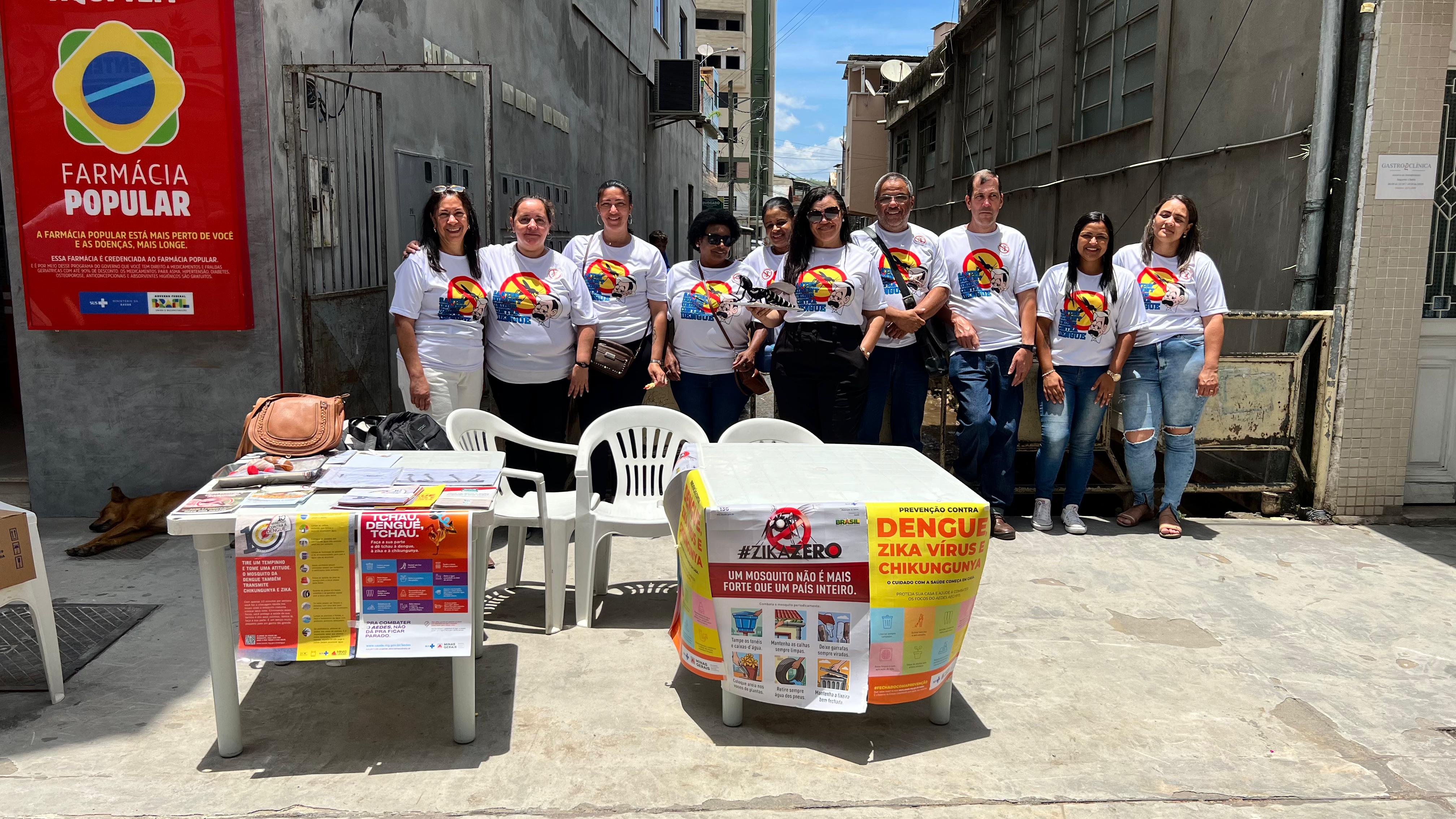 Santos Dumont tem dia D para intensificar prevenção contra o Aedes aegypti